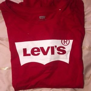 Brand new Levi red t-shirt